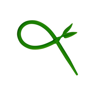 Folding leaves shape drawstring with tender leaves snack sealing clip silicone earphone key storage rope green leaf ribbon