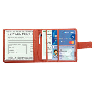 New Multifunctional Car Document Holder, Passport Card Holder, Cross-Border Ticket Storage, Simple