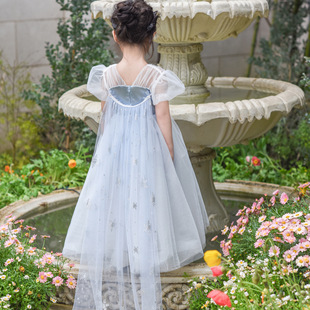 Для девочек 2024 лето новое платье Aesa Princess из сетки