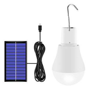 Qiairun lighting led charging bulb outdoor solar bulb light night market stall light household energy-saving emergency usb