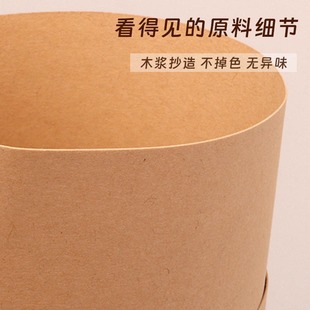 Full Open thick Kraft paper bag leather paper A3A4 light color Kraft paper 4K8K dark full wood pulp hard cardboard