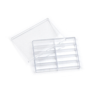 Transparent detachable plastic box hardware parts sundries sorting storage multi-compartment storage box small grid