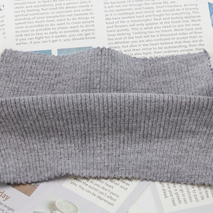 Sanding fine pit knitted fabric 380g single-sided high elastic rib fabric thick rib base shirt fabric for autumn and winter
