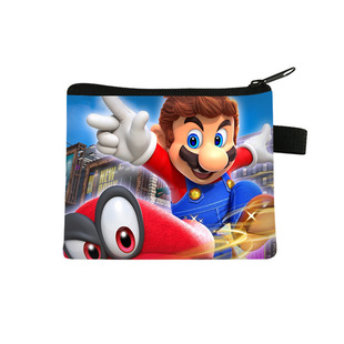 Super Mary Bag Children's Coin Purse Student Cartoon Cute Card Bag All-match Fashion Zipper Storage Bag