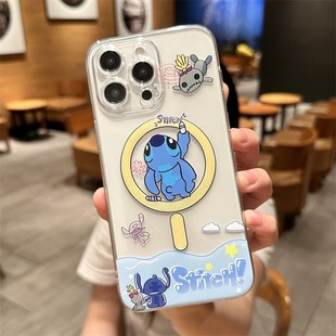 Магнитное всасывание magsafe подходит для Apple 15promax мягкий чехол для телефона iPhone11 Stidai 14pro12 женский 13