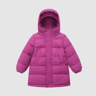 2024 new children's down cotton-padded jacket long thick cotton-padded jacket boys and girls cotton-padded jacket coat cross-border foreign trade