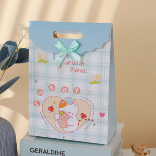 Cute Baby Full Moon мультфильм детский день рождения год назад лук Флип Подарочная сумка большая сумка в наличии оптом