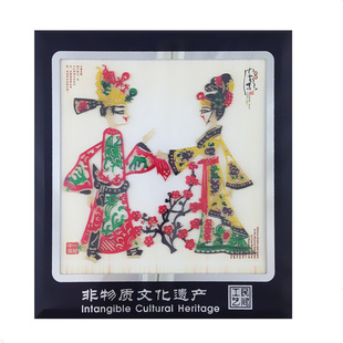 Xi'an Shadow Puppet Декоративная живопись Украшения в китайском стиле Специальные подарки для иностранных подарков за рубежом Сувениры ручной работы