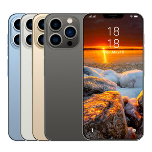 I15 Pro Max трансграничные взрывы 2 + 16G 6,6-дюймовый большой экран Все-в-одном завод Внешняя торговля 5G Новый мобильный телефон