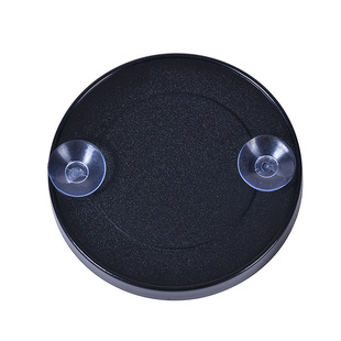 Suction cup small mirror women's portable 8.8cm10 times small round mirror portable round makeup mirror bathroom suction cup magnifying mirror