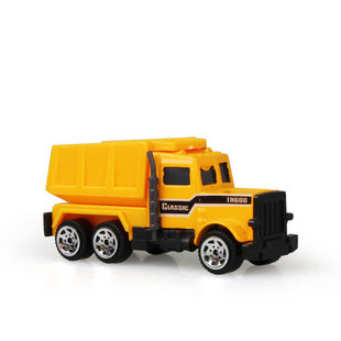 Cross-border mini alloy engineering vehicle mini simulation engineering 6 PCs suit engineering vehicle model toys