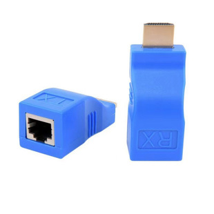 Factory wholesale hdmi extender 30 m single network cable transmission HDMI to rj45 signal amplification transmitter
