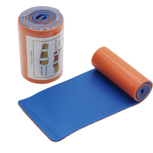 Medical emergency polymer roll splint fracture fixation splint plastic aluminum plate roll outdoor emergency training