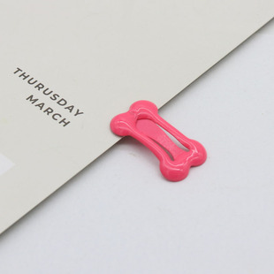 2.5cm Color Baking Paint Oil Dropping Small Bone Hairpin Mini bbclip Ins Girl Heart Cute Hairpin Girl Hair Accessories