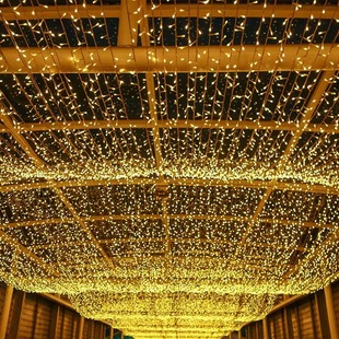 Led lights flashing lights string lights star lights outdoor camping hanging tree lights decorative lights star lights string atmosphere lights