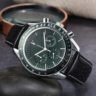 2023 AliExpress wish men's six-pin simple chronograph quartz watch manufacturers wholesale