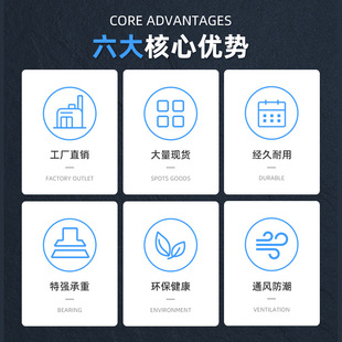 1111 Grids Tianzi Plastic Tray Warehouse Logistics Pad Warehouse Moisture-proof Board Pallet Plastic Tray Forklift Tray