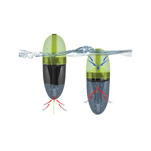 Fish Float Automatic Bottom Finding Float Fishing Artifact No Adjustable Float Luminous Float Bold Far Shot Eye-catching Fishing Gear Supplies Complete Book