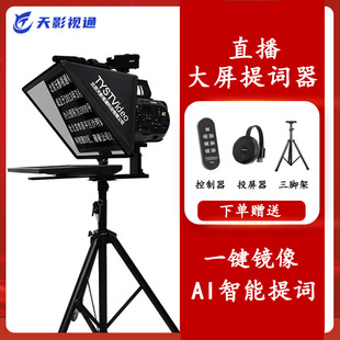 Tianying Vision телесуфлер с большим экраном хост вещания 20-24 дюймовая одноэкранная и двухэкранная зеркальная камера чтение надписи