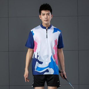 Badminton Clothing 2024 New Men's and Women's Suits Quick-drying Professional Table Tennis Clothing Team Uniform Badminton Clothing with Printing