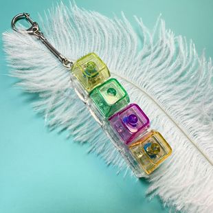 Decompression PC4 Key Mechanical Keyboard Axle Test Decompression Key Finger Pinch Le Keychain Decompression Vent Toy