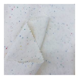 New Colorful Dot Fine Cotton Plain Stretch Knitted Fabric 210g Stretch Cotton Jersey Base Shirt T-Shirt Clothing Fabric