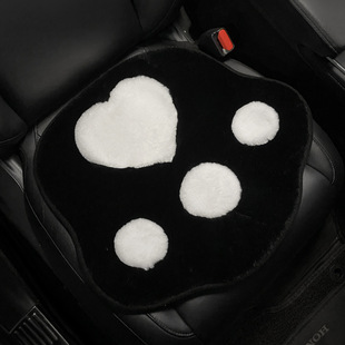 Автомобильная Подушка зимняя плюшевая Love Cat Paw Автомобильная подушка с подогревом теплая монолитная автомобильная универсальная зимняя подушка
