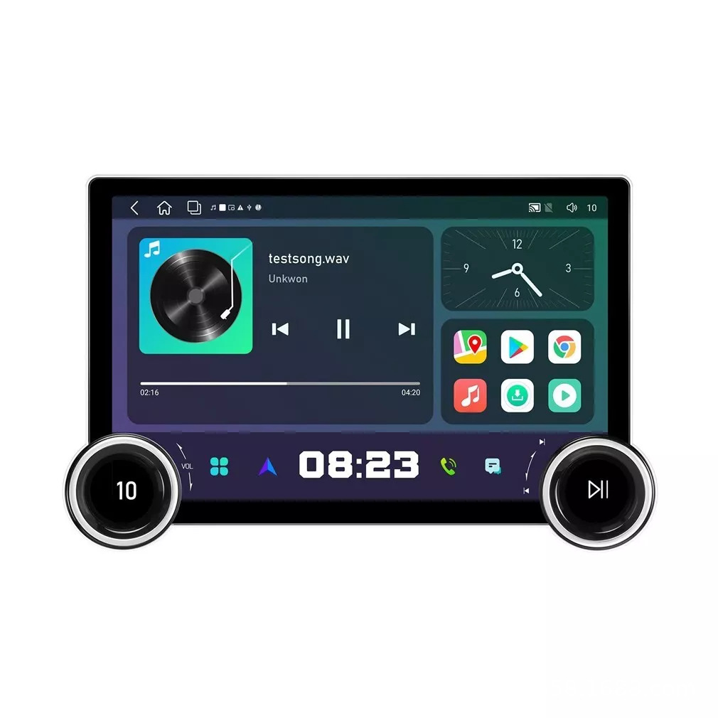 10.1 dyuymli ikki buton Android navigatsiyasi MP5/Carplay universal mashina