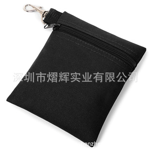 Golf bag nylon ball cover can be hung waist small waist bag multi-use storage bag golf accessories
