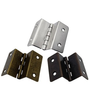 Four-fold hinge folding hinge mirror cabinet display cabinet hardware accessories wholesale furniture cabinet door iron hinge door and window small hinge