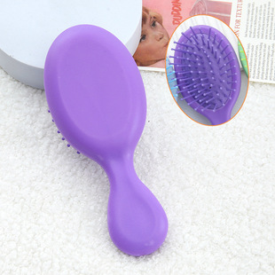 Cute candy color air cushion comb mini portable folding air bag comb household Lady massage comb children girl head comb