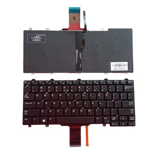 Новый английский для ноутбука Dell Latitude E5250 E7250 E7270 с подсветкой клавиатуры