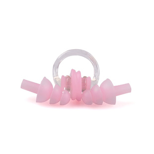 In stock swimming supplies silicone nose clip earplugs suit anti-choke equipment waterproof boxed swimming earplugs nasal plugs