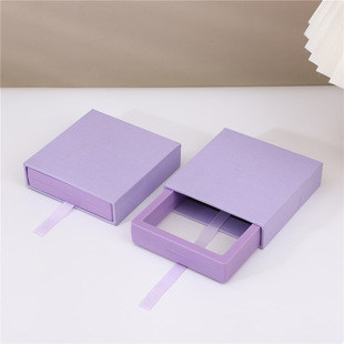 Transparent PE Suspension Box Jewelry Storage Box Drawbox Jewelry Packaging Box Jewelry Play Display Small Gift Box