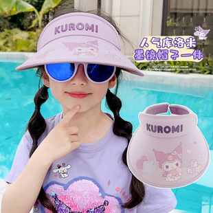 Sanrio подлинная лицензированная летняя симпатичная детская тенденция дикие солнцезащитные солнцезащитные очки