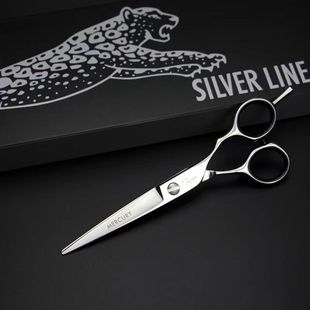 German material hair scissors self-grinding scissors Barber scissors hair scissors hair tooth scissors hairdressing scissors thinning scissors flat scissors cross-border wholesale