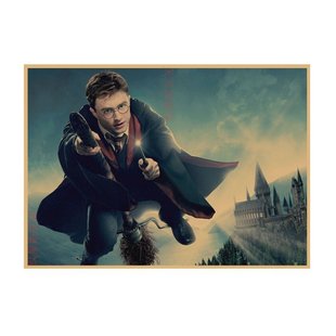 Гарри Поттер постер фильма Бар Кафе Винтаж крафт-бумага украшения Настенная живопись 519