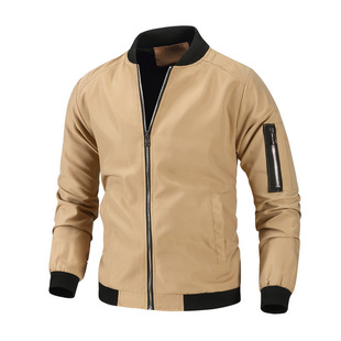 Men's Jacket AliExpress Amazon Wish Men's Coat Autumn Foreign Trade Baseball Suit plus size Casual Coat Men