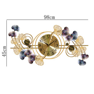 Clock wall clock living room fashion creative clock Wall watch simple wall home decoration wall hanging electronic quartz clock