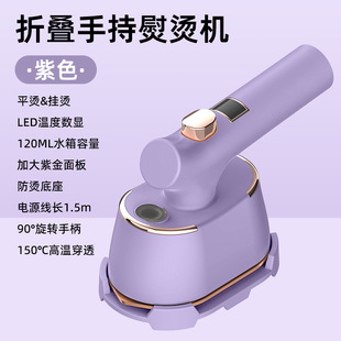 Hand-held Electric Iron Wrinkle Removal Speed Iron and Clothes Ironing Machine Internet Celebrity Portable Travel Small Rotary Folding Steam Iron
