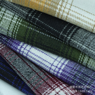 Woolen Plaid Fabric, Spring & Fall Outwear, Fashionable and Casual Woolen Fabric, Shoe, Hat and Blanket Woolen Material