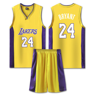James Jersey Kobe No. 24 Lakers Jersey Durant Curry Irving Jersey Children's Basketball Jersey Suit Men
