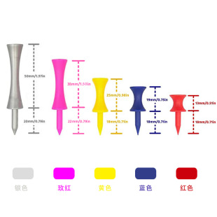 Golf ball nail plastic TEE golf tray golf supplies ball seat ball tray accessories manufacturer in stock