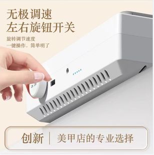Cross-border new nail vacuum cleaner mute high-power brushless fan large suction desktop dust suction machine wholesale