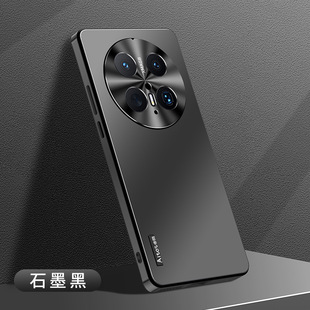 Применяет Huawei Mate70 чехол для телефона новый Pura70 металлический объектив Nova13 матовый анти-падение бизнес