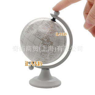Professional HD mini globe miniature model decoration gift 4/6 points BJD soldiers available retro European style
