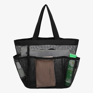Beach Bag Amazon Mesh Pocket Bathroom Toy Storage Bag Large Capacity Hollow Bag Clothes Storage Bag Cross-border