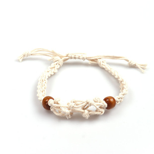 Natural Stone Net Pocket Woven Bracelet Adjustable Telescopic Net Pocket Hand Woven Net Pocket Net Holder