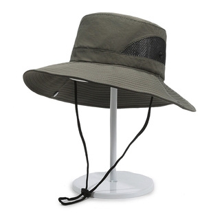 Summer Quick-drying Outdoor Sunscreen Fisherman Hat Travel Cap Foldable Hat Casual Sunshade Mountaineering Cap Breathable Cap