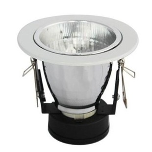 Old Style Downlight 6inch Straight Screw Grille Light 2.5inch Led Energy-Saving E27 Lamp Holder Shell Lampshade Ceiling Spotlight Holder
